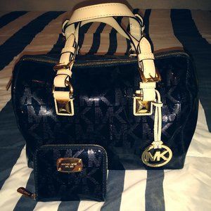 (Metallic) Monogram Micheal Kors